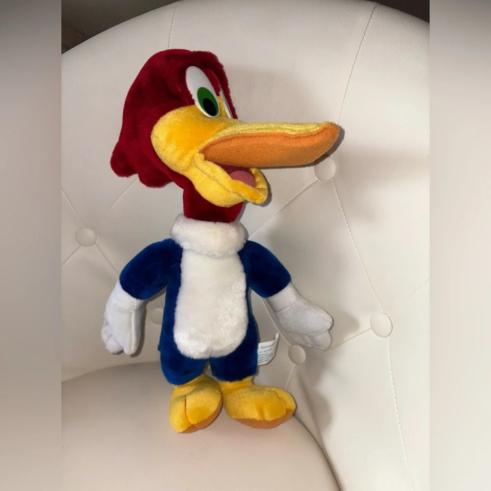 Plush Plushy Stuffed Woody Woodpecker 2001 Toy Network15”
